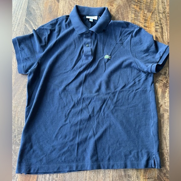 Lacoste Slim Fit Polo Shirt (dark blue) - Picture 4 of 4